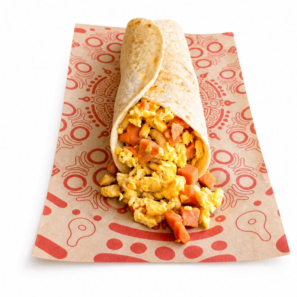 Breakfast Taco Winnie Sausage And Egg.