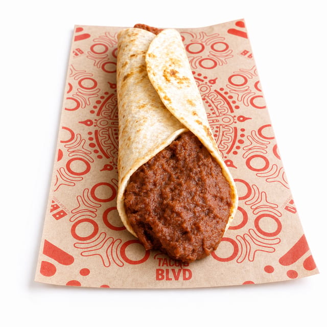 Bean Taco ( Solo Frijoles ).