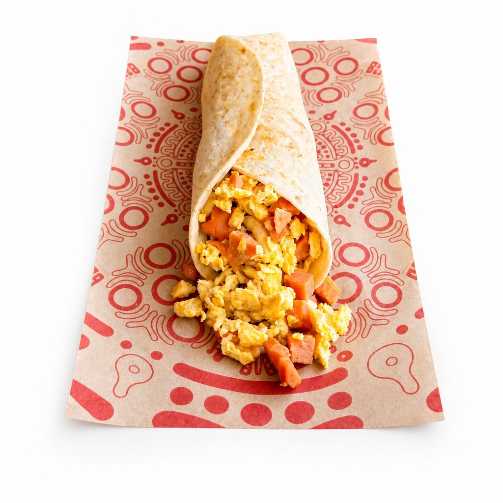 Breakfast Taco Winnie Sausage And Egg.