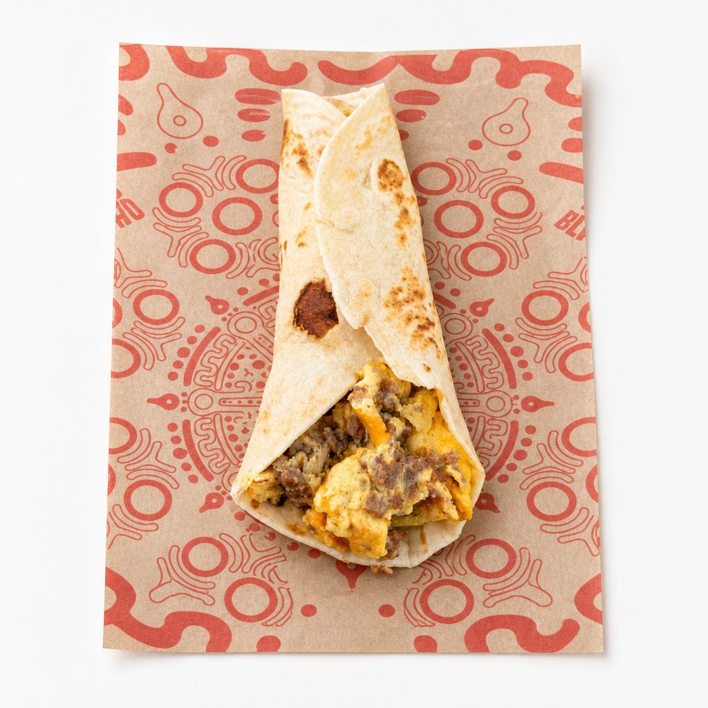 Breakfast Taco Steak And Egg.