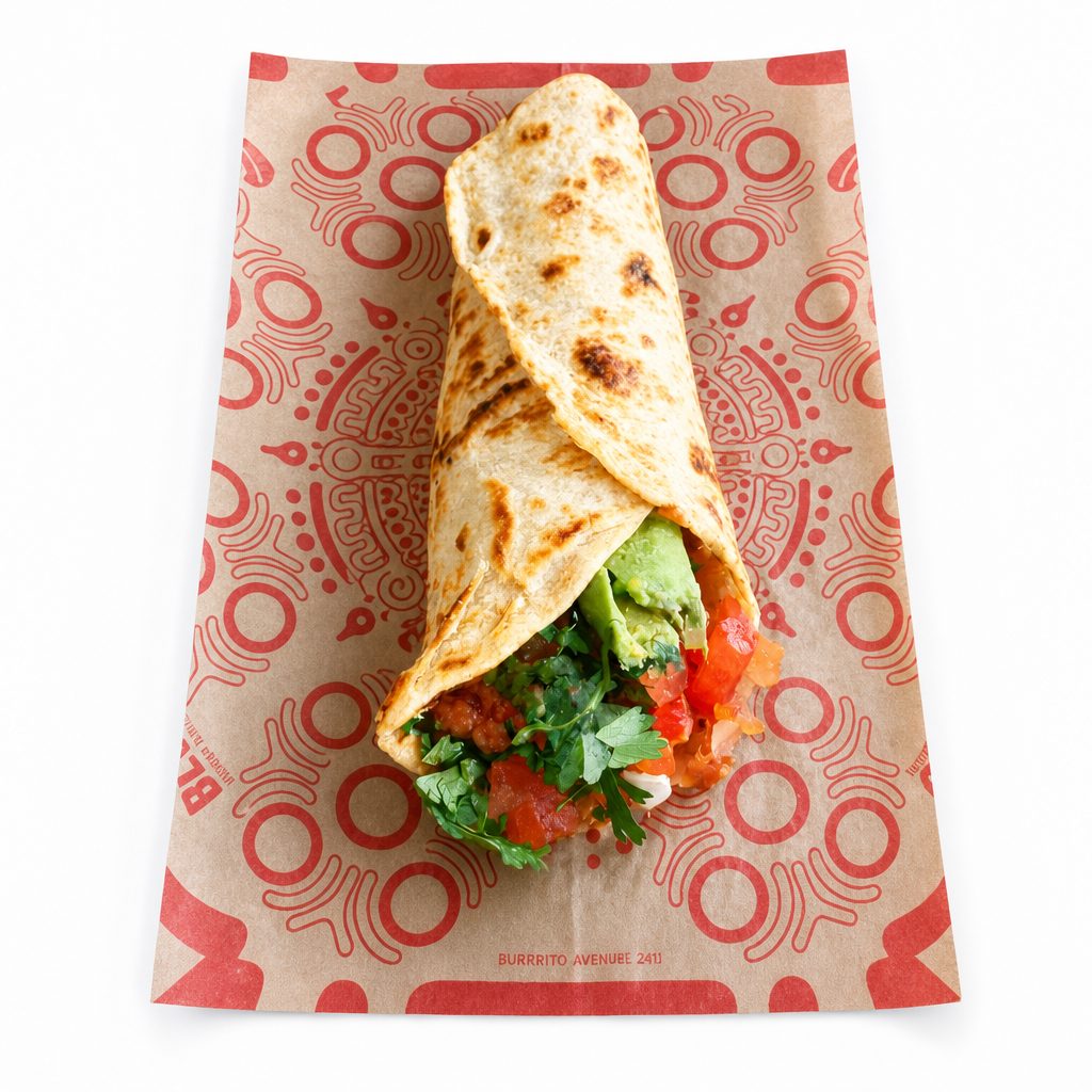 Taco 8" Veggie Flour Tortilla.