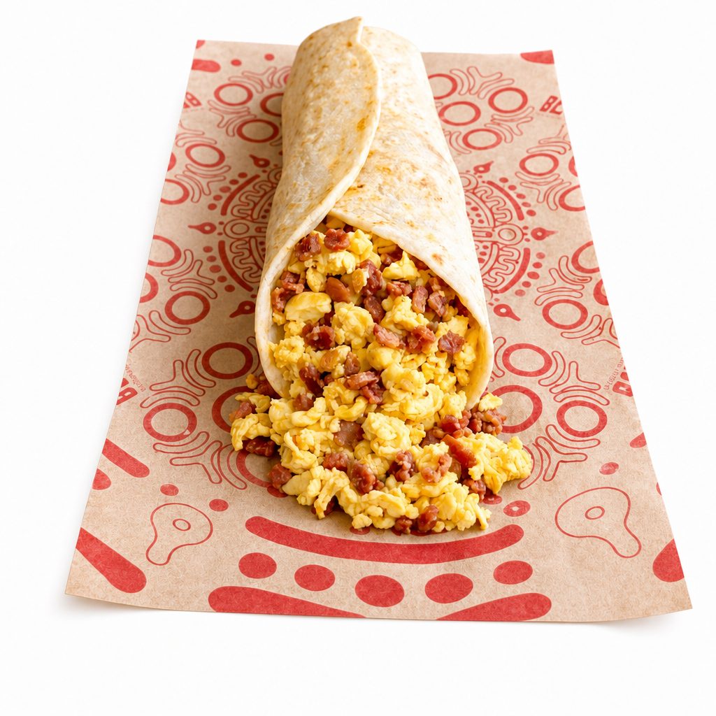 Breakfast Taco Bacon And Egg.