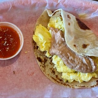 Egg And Beans